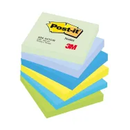 Notite adezive post-it 76 x 76 mm 100 file 6 bucati/set neon verde albastru galben Post-it - 1