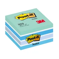 Notite adezive post-it aquarelle albastru pastel 76 x 76 mm 450 file Post-it - 1