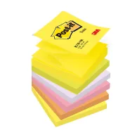 Notite adezive post-it® z-notes neon asortate 100 file/bucata 6 bucati/pachet Post-it - 1