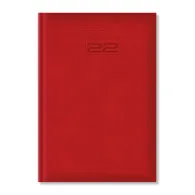 Agenda dakota a5 datata hartie ivory coperta rosie  - 1