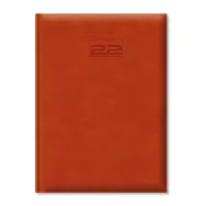 Agenda dakota a4 datata hartie ivory coperta orange  - 1