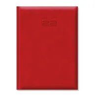 Agenda dakota a4 datata hartie ivory coperta rosie  - 1