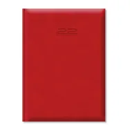 Agenda dakota a4 datata hartie ivory coperta rosie  - 1