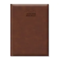 Agenda dakota a4 datata hartie ivory coperta maro  - 1
