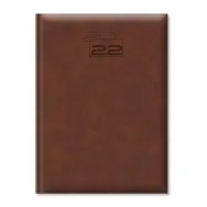 Agenda dakota a4 datata hartie ivory coperta maro  - 1