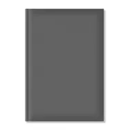 Agenda nedatata a5 hartie offset alb coperta gri  - 1