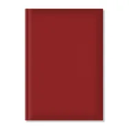 Agenda nedatata a5 hartie offset alb coperta bordeaux  - 1