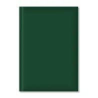 Agenda nedatata a5 hartie offset alb coperta verde  - 1