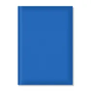 Agenda nedatata a5 hartie offset alb coperta turquoise  - 1