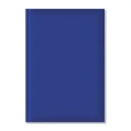 Agenda nedatata a5 hartie offset alb coperta albastru  - 1