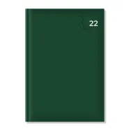 Agenda artibest a5 datata hartie offset alb coperta verde  - 1