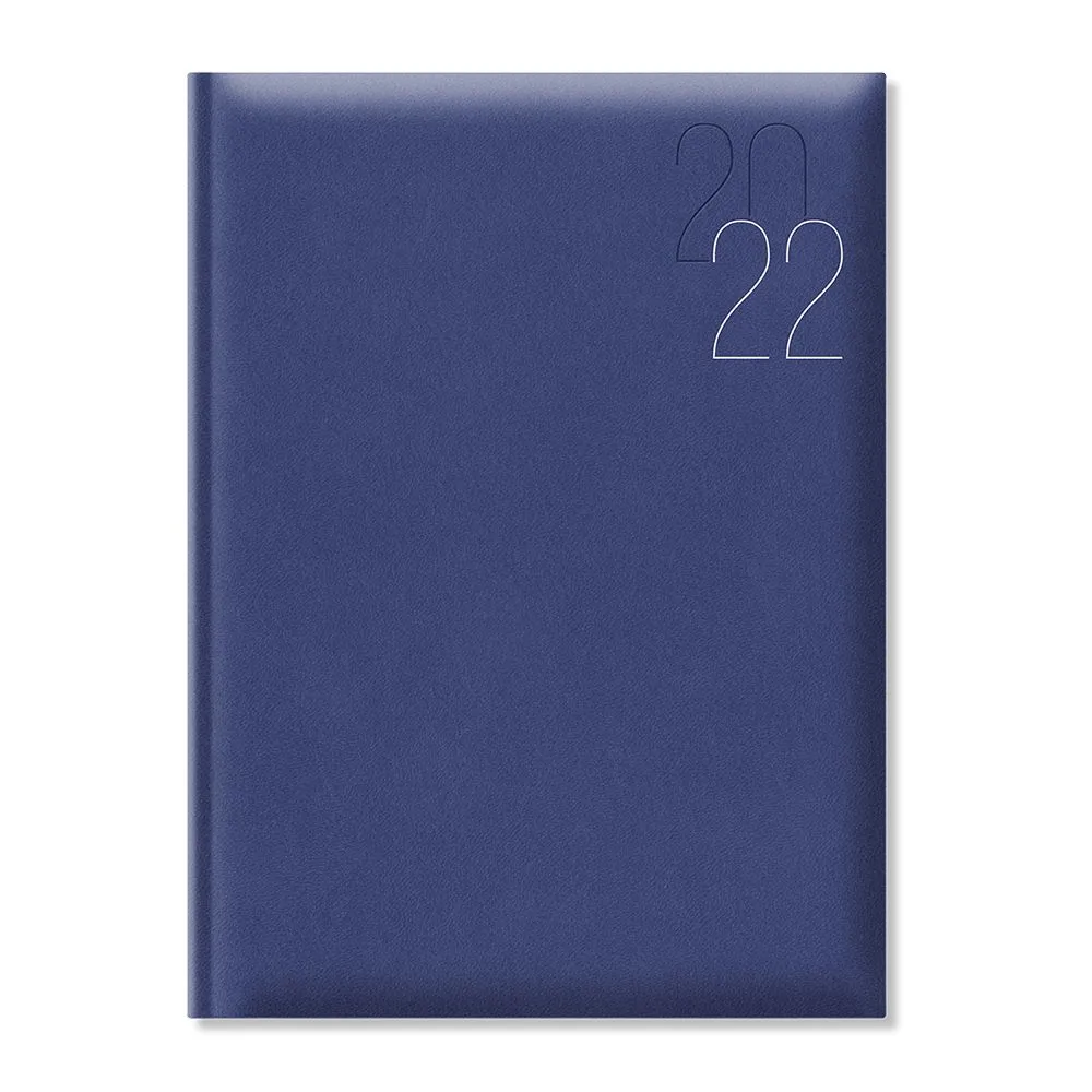 Agenda artilux a4 datata hartie ivory coperta albastru  - 1