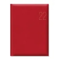 Agenda artilux a4 datata hartie ivory coperta rosu  - 1