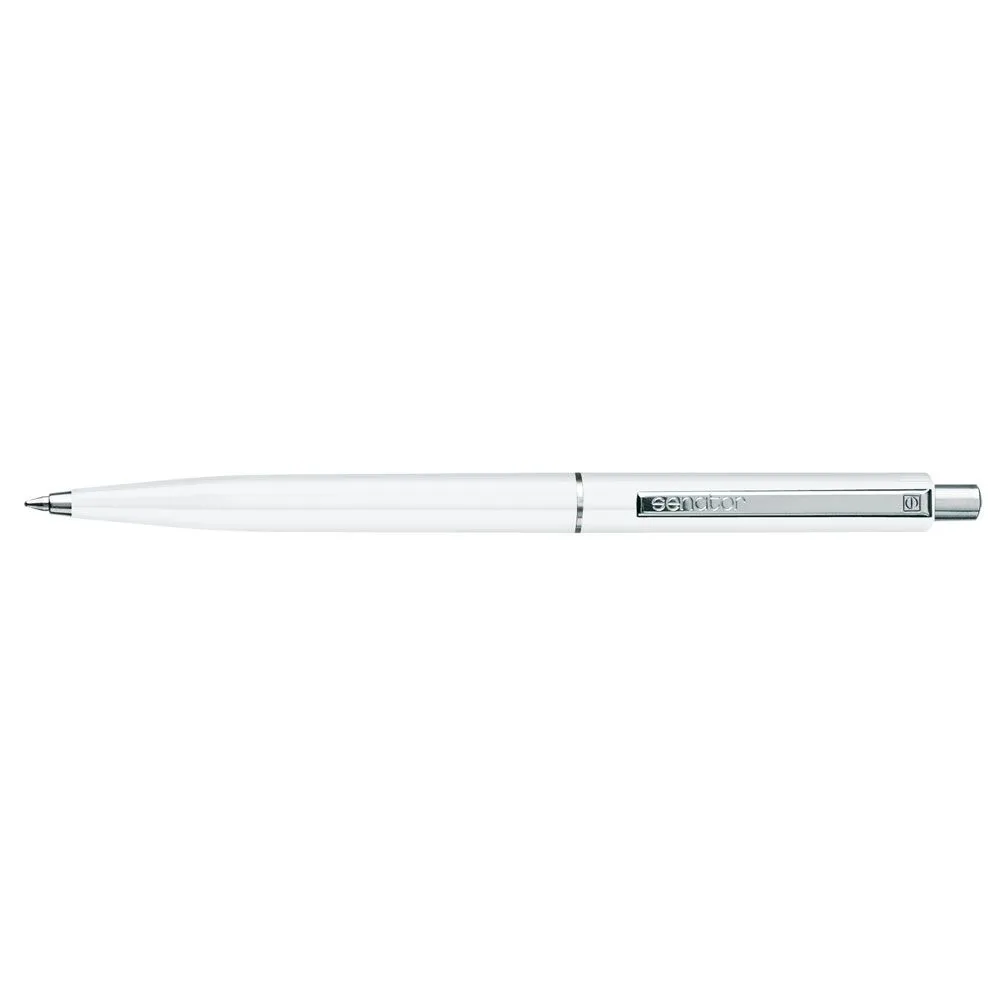 Pix cu mecanism senator point classic 0.8 mm plastic alb Senator - 1