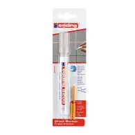 Marker edding 8200 pentru rosturi varf rotund 2-4 mm argintiu blister Edding - 1