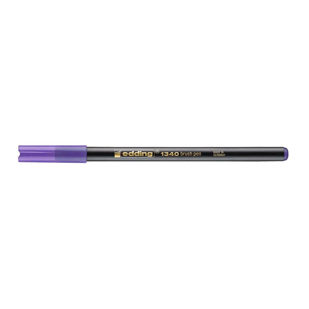 Marker edding 1340 varf tip pensula violet Edding - 1