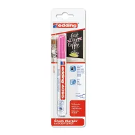 Marker edding 4095 cu creta lichida varf 2-3 mm roz blister Edding - 1