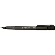 Marker pentru donau cd varf rotund 0.5 mm negru Donau - 1