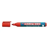 Marker edding 380 pentru flipchart varf rotund 1.5-3 mm rosu Edding - 1