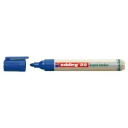Marker pentru tabla edding 28 ecologic varf rotund 1.5-3 mm albastru Edding - 1