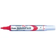 Marker pentru tabla pentel maxiflo varf rotund 4 mm rosu Pentel - 1