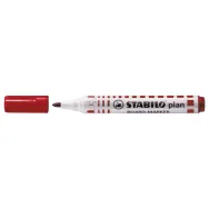 Marker pentru tabla stabilo plan 64 varf rotund 2.5-3.5mm rosu Stabilo - 1