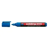 Marker permanent edding 300 corp plastic varf rotund 1.5-3 mm albastru Edding - 1