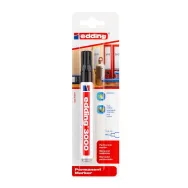 Marker permanent edding 3000 varf 1.5-3 mm negru blister Edding - 1