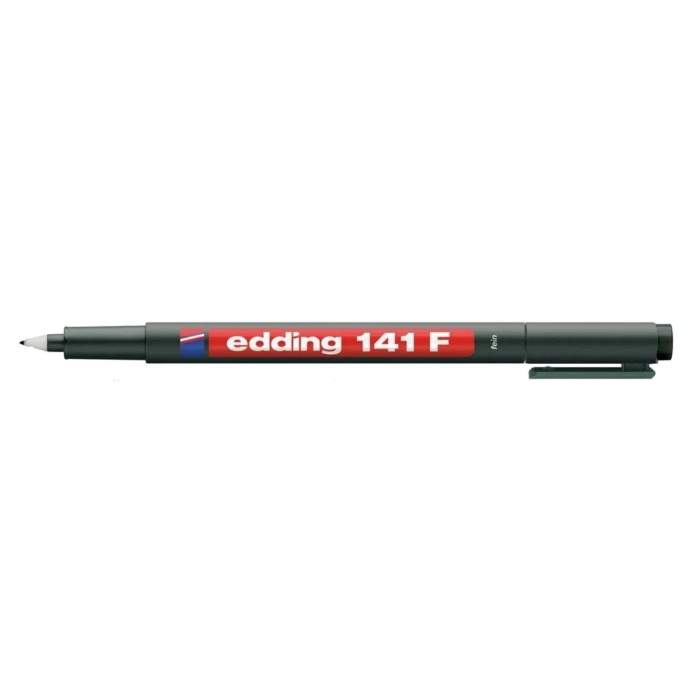 Stilou edding 141 ohp permanent varf 0.6mm negru Edding - 1