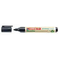 Marker permanent edding ecoline varf rotund 1.5-3 mm negru Edding - 1