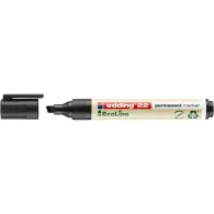 Marker edding 22 ecoline permanent corp plastic varf tesit 1-5 mm negru Edding - 1