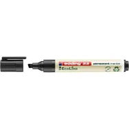 Marker edding 22 ecoline permanent corp plastic varf tesit 1-5 mm negru Edding - 1