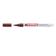 Marker permanent edding 751 cu vopsea varf 1-2mm maro Edding - 1