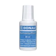 Fluid corector donau 20 ml pe baza de solvent aplicator cu pensula Donau - 1