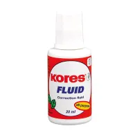 Fluid corector kores aplicator cu pensula 20 ml Kores - 1