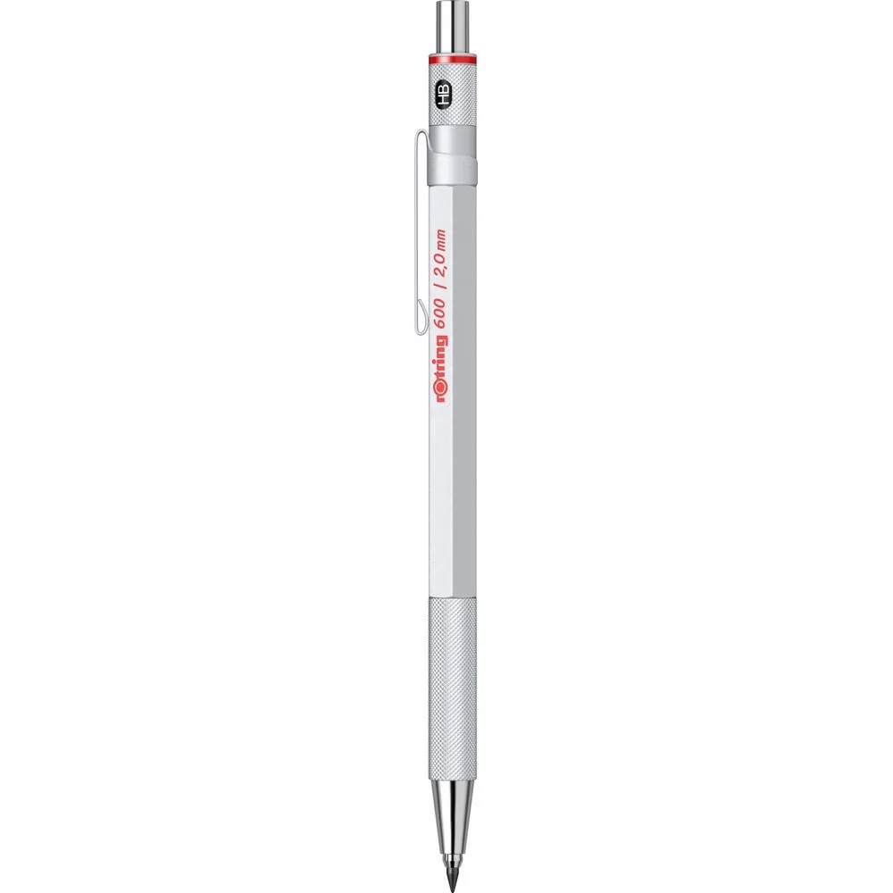 Creion mecanic 2.0 rotring 600 silver Rotring - 1