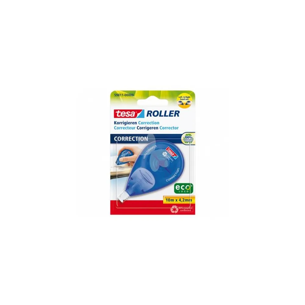 Banda corectoara tesa basic 4.2 mm x 10 m Tesa - 1