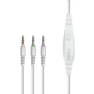 Trust GXT 411P Radius Căști Prin cablu Bandă de fixare pe cap Roz, Alb Trust - 7