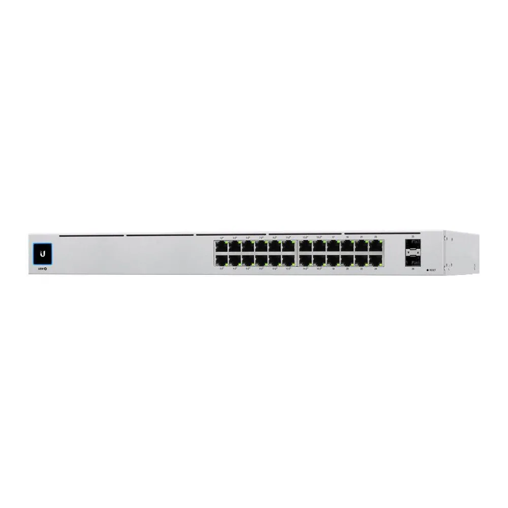 Ubiquiti usw-pro-24-poe-eu configurable gigabit layer2 and layer3 switch with auto-sensing Ubiquiti - 1