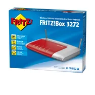 AVM FRITZ!Box 3272 International router wireless Gigabit Ethernet Roşu, Argint AVM - 1