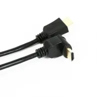 Omega kabel hdmi v.1.4 gold angular 5m blister Omega - 1
