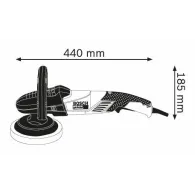 Bosch 0 601 389 000 șlefuitor portabil Șlefuitor orbital 3000 RPM 1400 W Bosch - 2