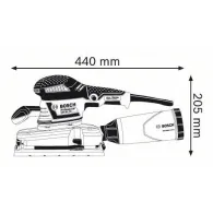 Bosch GSS 280 AVE Professional Șlefuitor orbital 11000 RPM 22000 OPM Bosch - 2