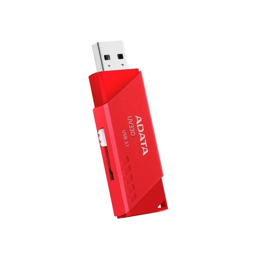 Usb flash drive adata uv330 64gb red retail usb-a 3.0 Adata - 1