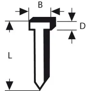 Bosch 1 609 200 378 poanson, set de cuie, priboi Bosch - 1