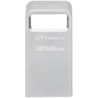 Kingston 256gb datatraveler micro 200mb/s metal usb 3.2 gen 1 ean: 740617327984 dtmc3g2/256gb(include tv 0.03 lei) Kingston - 1