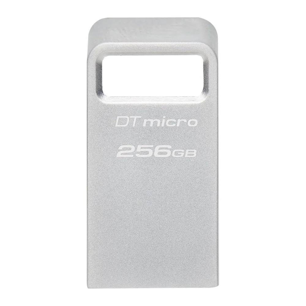 Kingston 256gb datatraveler micro 200mb/s metal usb 3.2 gen 1 ean: 740617327984 dtmc3g2/256gb(include tv 0.03 lei) Kingston - 1