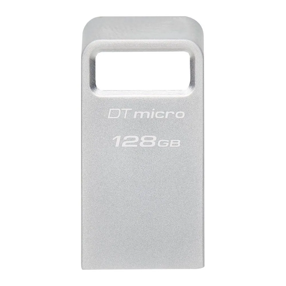 Kingston 128gb datatraveler micro 200mb/s metal usb 3.2 gen 1 ean: 740617328028 dtmc3g2/128gb(include tv 0.03 lei) Kingston - 1