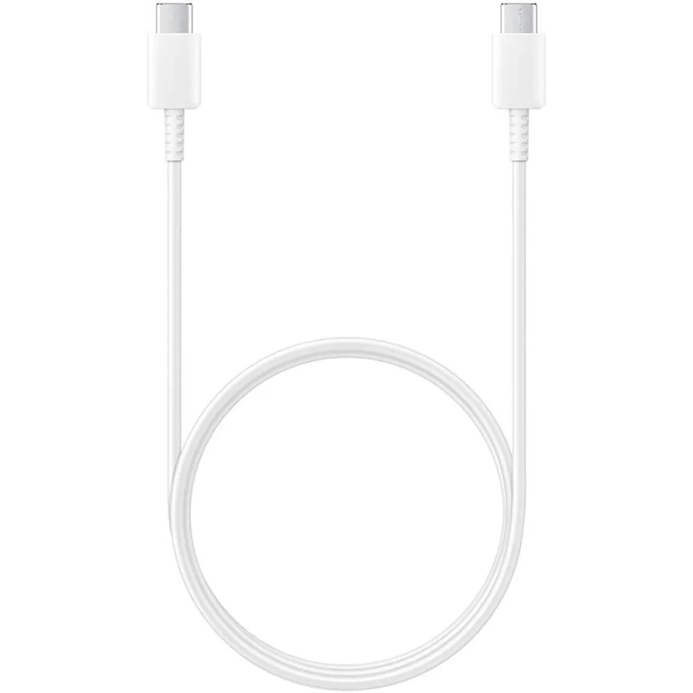 Cablu de date Samsung GP-TOU021RFBWW, USB-C - USB-C, 1m, White Samsung - 1