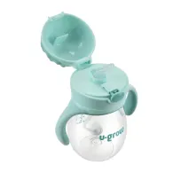 Cana cu pai si manere tritan 330 ml U-grow - 1